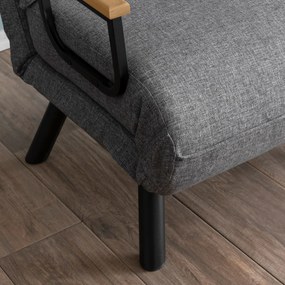 Fotel Sando Single Jasnoszary