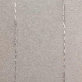 Brązowe firanki z woalu zestaw 2 szt. 45x90 cm Linahe – douceur d'intérieur