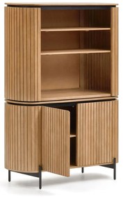 Regał z drewna mango w naturalnym kolorze 120x170 cm Licia − Kave Home