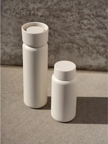 Beżowy kubek termiczny ze stali nierdzewnej 400 ml Singles – Zone