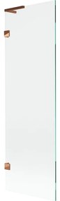 Mexen Lunar L parawan nawannowy 1-skrzydłowy 60 x 150 cm, transparent, różowe złoto - 897L-060-000-60-00