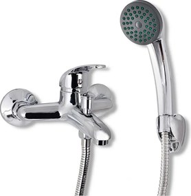 Zestaw chromowanej baterii prysznicowej jednouchwytowej