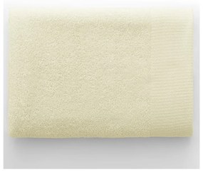 Kremowy bawełniany ręcznik kąpielowy frotte 70x140 cm Amari – AmeliaHome