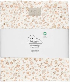 Beżowa pościel dziecięca do łóżeczka z bawełny organicznej 70x100 cm Augusta – Cam Cam Copenhagen