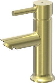 Luisa bateria umywalkowa ze szczotkowanego złota