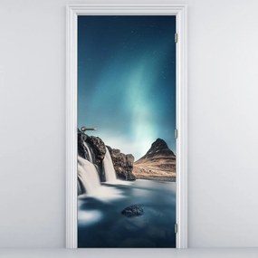 Fototapeta na drzwi - Wodospady (95x205cm)