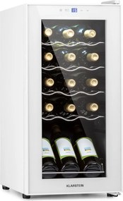 Klarstein Shiraz 34.5cm 15 Butelek Winiarka Wolnostojąca Biały
