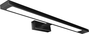 Oświetlenie lustra łazienkowego KLIMT LED/12W/230V 3000/4000/6000K 60 cm IP44 czarne