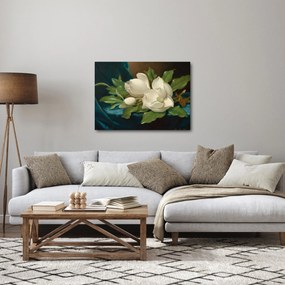 Obraz - Martin Johnson Heade, Giant Magnolias on a Blue Velvet Cloth, reprodukcje (70x50 cm)