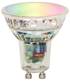 Zewnetrzna Inteligentna lampa ścienna zewnętrzna ciemnoszara IP44 w komplecie z 2 żarówkami WiFi GU10 - Duo Nowoczesny Oswietlenie zewnetrzne
