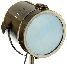 Lampa dekoracyjna metalowa na trzech nóżkach, 68 cm