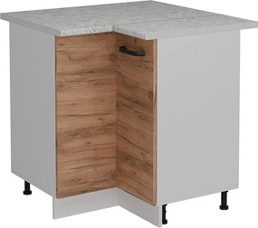 Szafka narożna złoty dąb energetyczny 75.6x60x81.6 r-line