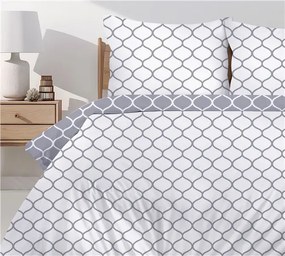 Pościel Bawełniana Greno Premium Decor 200x220 szara GRENO