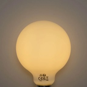 Zestaw 5 Żarówka LED E27 z 3-stopniowym ściemnianiem, opalowe szkło G95, 4W, 450lm, 2700K