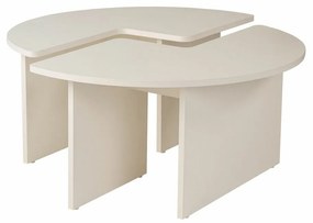 Stolik konferencyjny Moira Wood White
