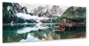 Szklany obraz Styler Tyrol Lake, 50x125 cm