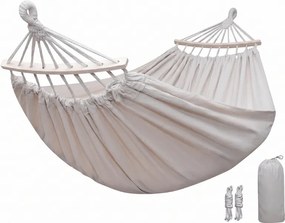 Hamak ZENVIO COMFORT 200x80 cm, biały + torba gratis