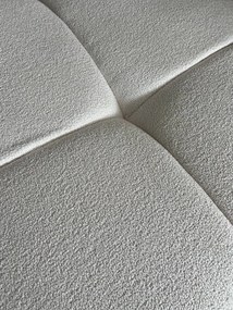 Narożnik sofa modułowa narożna Morano tkanina Manza boucle jasny beż