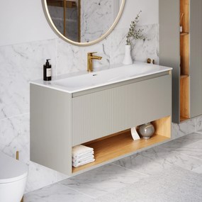 Szafka podumywalkowa BELDIVO 120 cm z umywalką ceramiczną Duravit