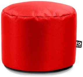 Czerwony dziecięcy worek do siedzenia z imitacji skóry Dot M – So Soft?