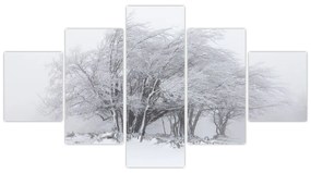 Obraz - Biała zima (125x70 cm)