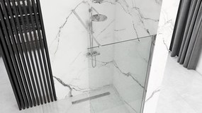 Ścianka prysznicowa Rea Aero N  100 Transparent