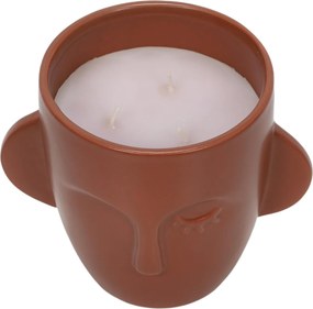 Świeca ozdobna, zapachowa MAYA, twarz, 520 g