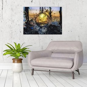 Obraz na szkle wody (70x50 cm)