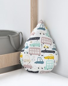 Poduszka Sweet Drop kolor beżowy tkanina wzorzysta