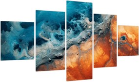 Obraz - Woda i ogień (125x70 cm)