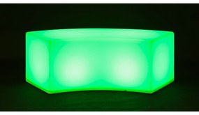 Podświetlany stołek LED, 42 x 120 x 44 cm