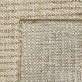 Dywan uniwersalny Giza beżowy 120 cm x 120 cm koło