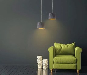 Geometryczna lampa wisząca LED - EX354-Kobix - kolory do wyboru