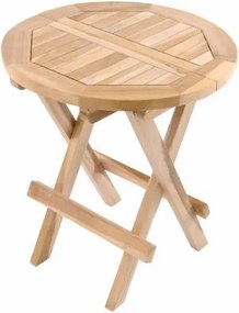 Stół ogrodowy DIVERO wykonany z drewna tekowego