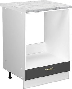 Szafka kuchenna antracytowo-złoty 60x60x82 fame-line