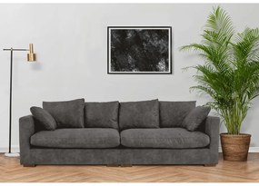 Antracytowa sofa 266 cm Comfy – Scandic