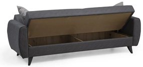 Kanapa rozkładana Alkon 3 Dark Grey
