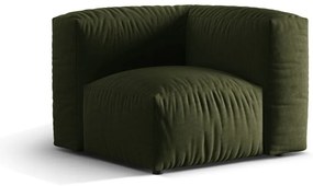 Zielony moduł sofy (strona zmienna) Martina – Micadoni Home