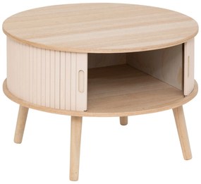 Stolik kawowy NYOS z miejscem do przechowywania pod blatem 60 x 40,7 cm