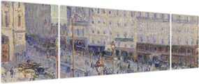 Obraz - Camille Pissarro, The Place du Havre, reprodukcje (170x50 cm)
