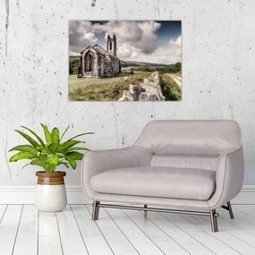 Obraz na szkle - Kościół irlandzki (70x50 cm)