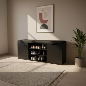 Szafka na buty z siedziskiem PORTA, 103 x 30 x 46 cm
