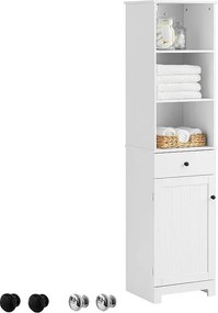 Wysoka szafka łazienkowa BZR17-W