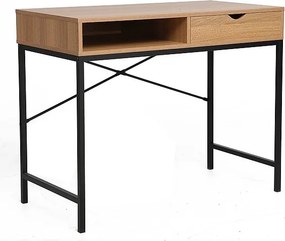 Proste biurko B-027 w stylu industrialnym