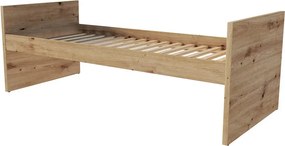 Klasyczne modułowe łóżko bazowe dąb artisan K5-L68
