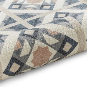 Szaro-kremowy chodnik odpowiedni do prania 61x170 cm Victoria Orange – Think Rugs