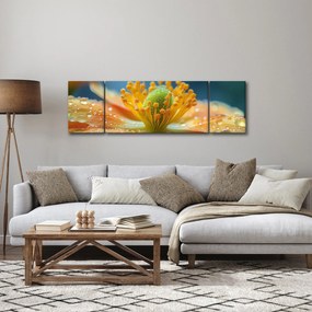 Obraz - Szczegół kwiatu (170x50 cm)