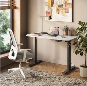 Biurko czarny/biały 120x60x120 elevate