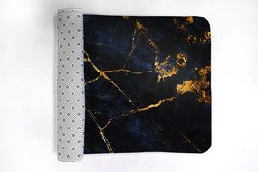 Dywanik antypoślizgowy do łazienki Dywanik antypoślizgowy do łazienki Granatowy marmur