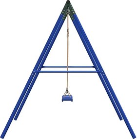Huśtawka ogrodowa niebieska F0-R90